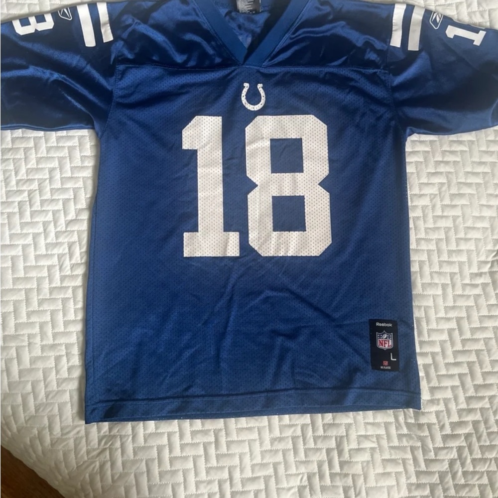 Reebok Blue Colts Jersey